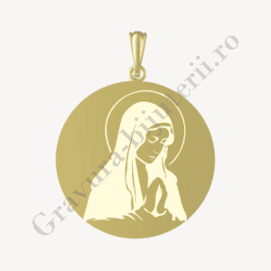 Gravura Bijuterii Fecioara Maria